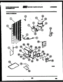 05 - System And Automatic Defrost Parts parts for Frigidaire Refrigerator RA186MCW0 from AppliancePartsPros.com