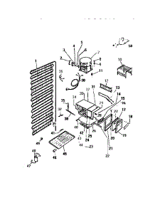 04 - Cooling Systems parts for Frigidaire Refrigerator RA186GCW3 from AppliancePartsPros.com