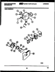 06 - Refrigerator Control Assembly, Damp parts for Frigidaire Refrigerator RS220MCW1 from AppliancePartsPros.com