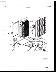 08 - System And Automatic Defrost Parts parts for Frigidaire Refrigerator RS192MCH1 from AppliancePartsPros.com