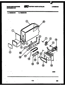 08 - Ice Dispenser parts for Frigidaire Refrigerator RS229GCV5 from AppliancePartsPros.com