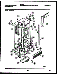 04 - Cabinet Parts parts for Frigidaire Refrigerator RS249MCW0 from AppliancePartsPros.com