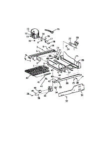 10 - Sealed System And Component Parts parts for Frigidaire Refrigerator RS259ESW2 from AppliancePartsPros.com