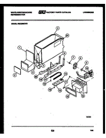 08 - Ice Dispenser parts for Frigidaire Refrigerator RS229MCH2 from AppliancePartsPros.com