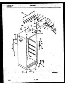03 - Cabinet Parts parts for Frigidaire Refrigerator PRT154MCH3 from AppliancePartsPros.com