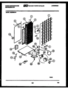 10 - System And Automatic Defrost Parts parts for Frigidaire Refrigerator RS220MCV1 from AppliancePartsPros.com