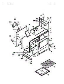 05 - Body, Side Panels parts for Frigidaire Range GF620HXD1 from AppliancePartsPros.com