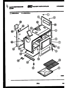 05 - Body Parts parts for Frigidaire Range GF521HXW2 from AppliancePartsPros.com