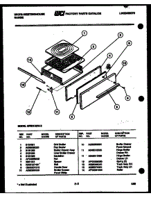 06 - Broiler Drawer Parts parts for Frigidaire Range GF501HXD2 from AppliancePartsPros.com