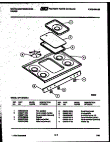 03 - Cooktop Parts parts for Frigidaire Range GF716HXD3 from AppliancePartsPros.com