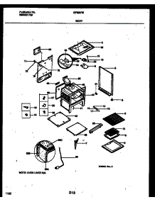 04 - Body Parts parts for Frigidaire Range GF690RXD2 from AppliancePartsPros.com