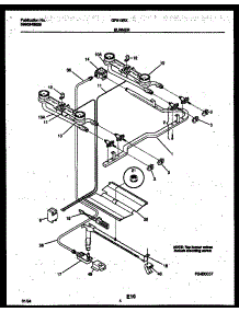 03 - Burner, Manifold And Gas Control parts for Frigidaire Range GF610RXD4 from AppliancePartsPros.com