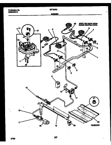 03 - Burner, Manifold And Gas Control parts for Frigidaire Range GF730RXD2 from AppliancePartsPros.com