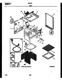 04 - Body Parts parts for Frigidaire Range GF670RXD3 from AppliancePartsPros.com