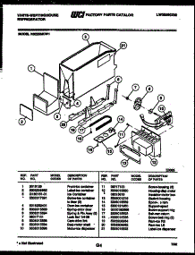 08 - Ice Dispenser parts for Frigidaire Refrigerator RS220MCD1 from AppliancePartsPros.com