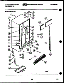 04 - Cabinet Parts parts for Frigidaire Refrigerator RS227LCW0 from AppliancePartsPros.com