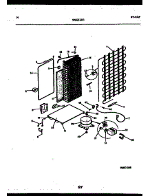 08 - System And Automatic Defrost Parts parts for Frigidaire Refrigerator RS227MCW2 from AppliancePartsPros.com