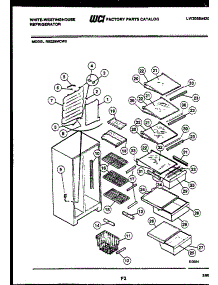 05 - Shelves And Supports parts for Frigidaire Refrigerator RS229MCD0 from AppliancePartsPros.com