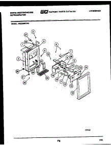 07 - Ice Door, Dispenser And Water Tank parts for Frigidaire Refrigerator RS229MCD0 from AppliancePartsPros.com