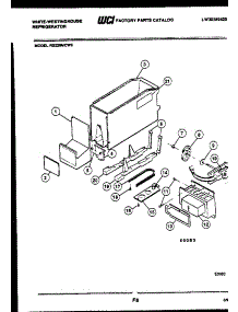 08 - Ice Dispenser parts for Frigidaire Refrigerator RS229MCW0 from AppliancePartsPros.com