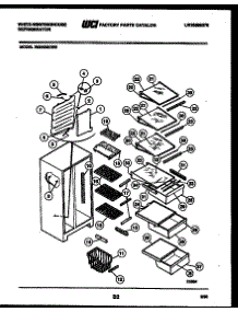05 - Shelves And Supports parts for Frigidaire Refrigerator RS249MCF0 from AppliancePartsPros.com