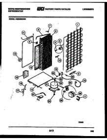 10 - System And Automatic Defrost Parts parts for Frigidaire Refrigerator RS249MCF0 from AppliancePartsPros.com