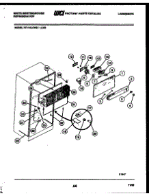04 - System And Automatic Defrost Parts parts for Frigidaire Refrigerator RT114LCH2 from AppliancePartsPros.com