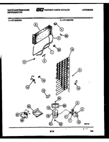 04 - System And Automatic Defrost Parts parts for Frigidaire Refrigerator RT143NCWA from AppliancePartsPros.com