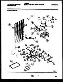 04 - System And Automatic Defrost Parts parts for Frigidaire Refrigerator RT140LCF2 from AppliancePartsPros.com