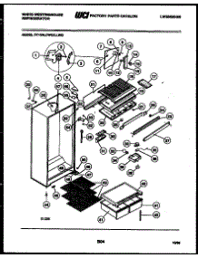 03 - Cabinet Parts parts for Frigidaire Refrigerator RA186GCD5 from AppliancePartsPros.com