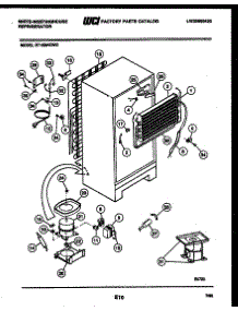 04 - System And Automatic Defrost Parts parts for Frigidaire Refrigerator RT153NCF0 from AppliancePartsPros.com