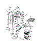 03 - Cabinet, Shelves, Divider, Fan Asse