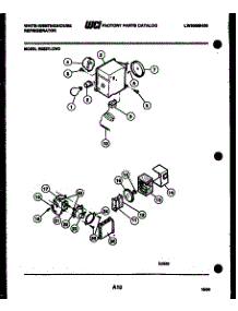 06 - Refrigerator Control Assembly, Damp parts for Frigidaire Refrigerator RS227LCD0 from AppliancePartsPros.com