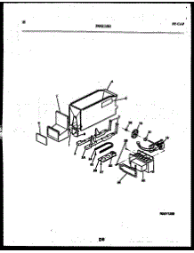 11 - Ice Dispenser parts for Frigidaire Refrigerator RS229MCW3 from AppliancePartsPros.com