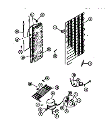 09 - System And Automatic Defrost Parts parts for Frigidaire Refrigerator RS249JCH1 from AppliancePartsPros.com