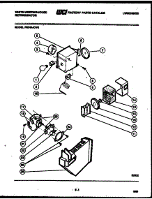 06 - Refrigerator Control Assembly, Damp parts for Frigidaire Refrigerator RS249JCW2 from AppliancePartsPros.com