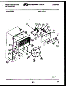 04 - Inner Parts parts for Frigidaire Refrigerator RT114LCD3 from AppliancePartsPros.com