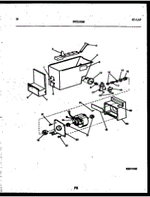 11 - Ice Dispenser parts for Frigidaire Refrigerator RS249MCW2 from AppliancePartsPros.com