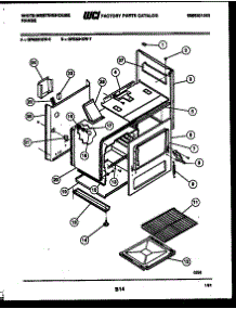 07 - Body Parts parts for Frigidaire Range GF830HXW7 from AppliancePartsPros.com