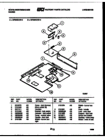 03 - Burner Box Parts parts for Frigidaire Range GF980KXD3 from AppliancePartsPros.com