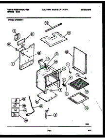 07 - Body Parts parts for Frigidaire Range GF830ND4 from AppliancePartsPros.com