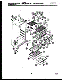 03 - Cabinet Parts parts for Frigidaire Refrigerator RT143GCHA from AppliancePartsPros.com