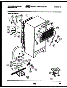 05 - System And Automatic Defrost Parts parts for Frigidaire Refrigerator RT153MCV0 from AppliancePartsPros.com