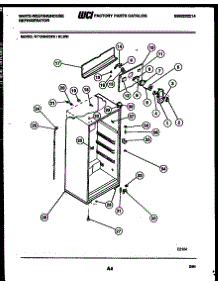 03 - Cabinet Parts parts for Frigidaire Refrigerator RT163NCWD from AppliancePartsPros.com