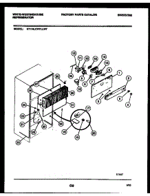 04 - Inner Parts parts for Frigidaire Refrigerator RT114LLW7 from AppliancePartsPros.com