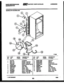 06 - System And Automatic Defrost Parts parts for Frigidaire Refrigerator RT114LLH4 from AppliancePartsPros.com
