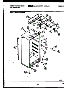 03 - Cabinet Parts parts for Frigidaire Refrigerator RT151MLW0 from AppliancePartsPros.com