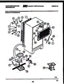 05 - System And Automatic Defrost Parts parts for Frigidaire Refrigerator RT151MCW0 from AppliancePartsPros.com