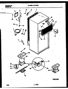 05 - System And Automatic Defrost Parts parts for Frigidaire Refrigerator RT153MLW2 from AppliancePartsPros.com
