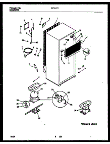 05 - System And Automatic Defrost Parts parts for Frigidaire Refrigerator RT151TCW0 from AppliancePartsPros.com